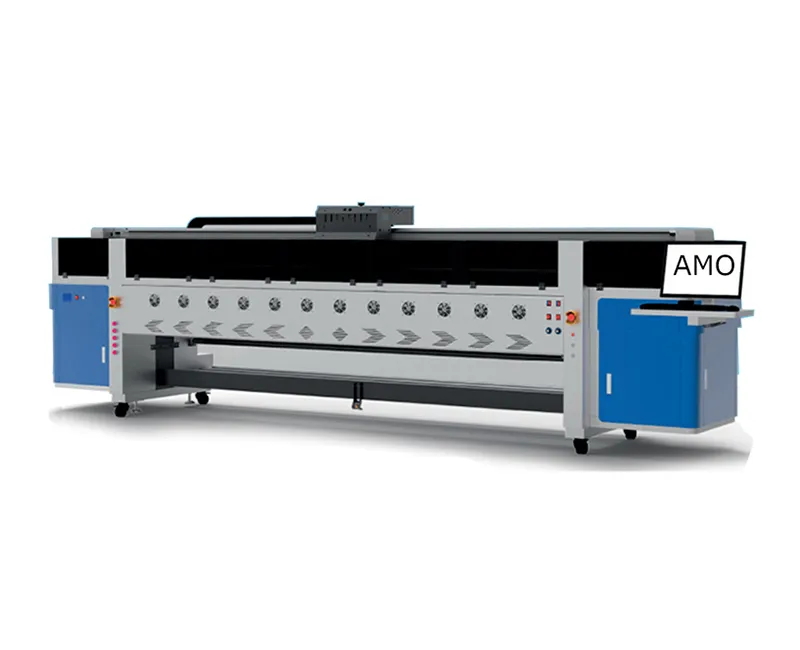 AMO UV Inkjet Printer AM3200UV4k24i-ES 3.2meters with 4 Konica 1024i Printheads