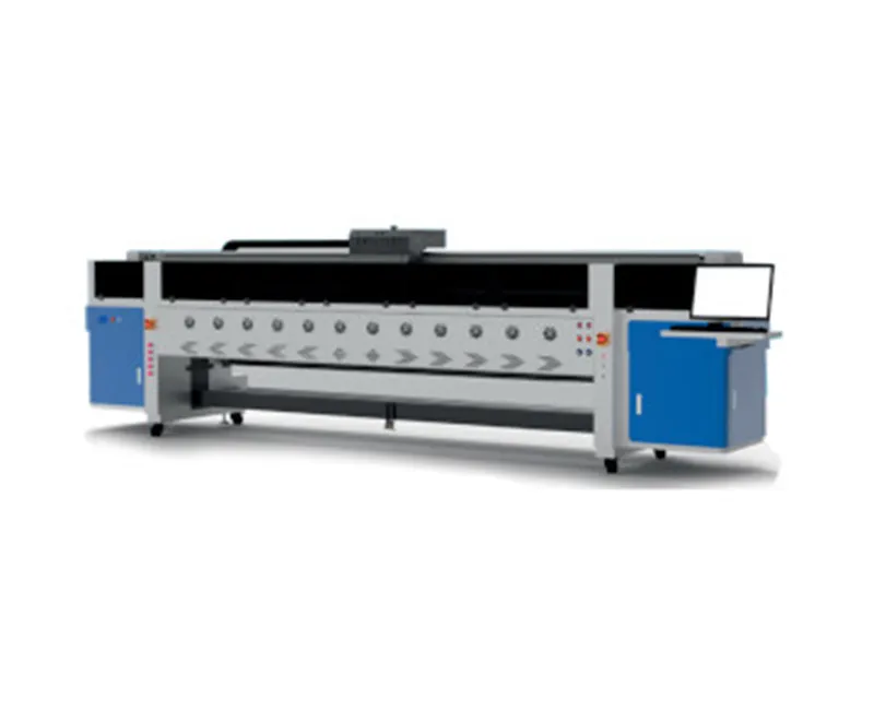 AMO UV Inkjet Printer AM3200UV4G6-EL for 3.2meters Soft and Elastic Film with 4 Ricoh GEN6 Printheads