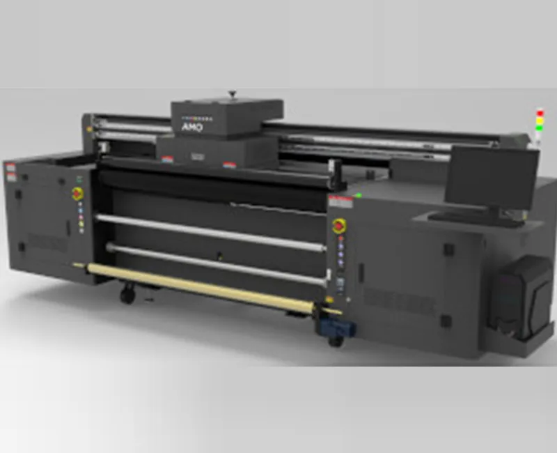 AMO Hybrid UV Inkjet Printer AM1800UVH4k24i with 4 Konica km1024i printhead