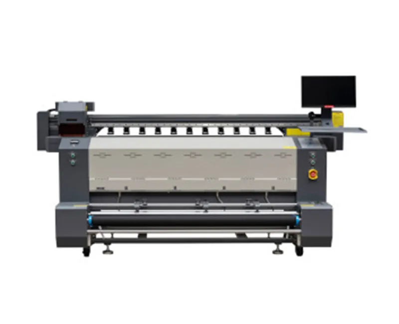 AM1604A Direct Flag Printer 1.6meters with 4 Epson I3200 printheads