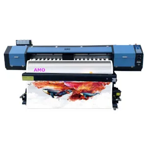 AM1802i16 1.8meter Inkjet printer with 2 i1600 Printhead (the economic version)